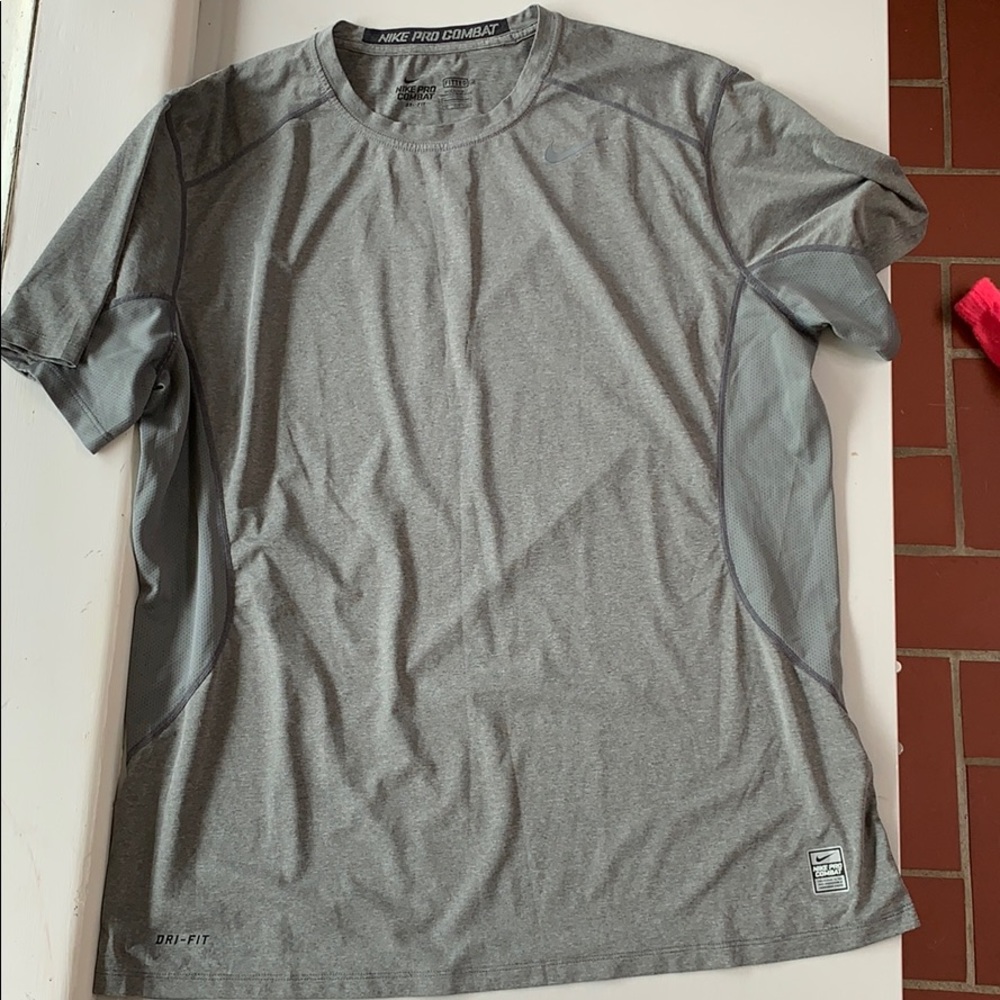 Nike Pro Combat dri-fit short sleeved shirt